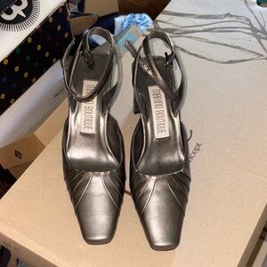 Mario Badescu Metallic Black Heels
